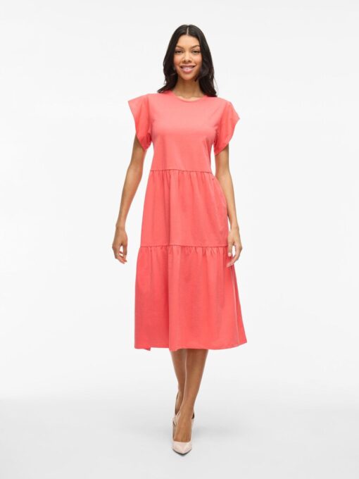 Vila Summer Midi Dress Dubarry