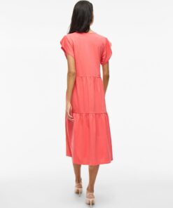 Vila Summer Midi Dress Dubarry
