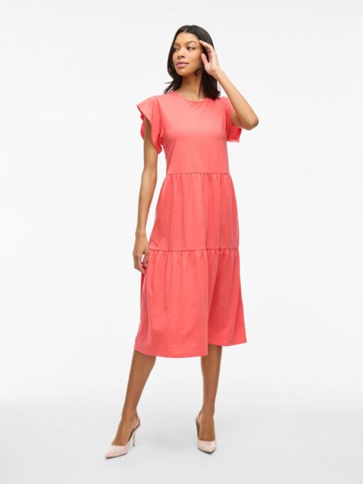Vila Summer Midi Dress Dubarry