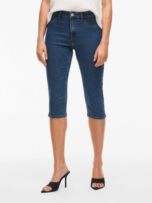 Vijeggy Capri Jeans Medium Blue Denim