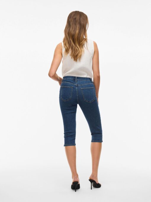 Vijeggy Capri Jeans Medium Blue Denim