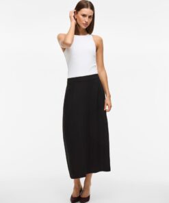Vijolanda Ankle Skirt Black