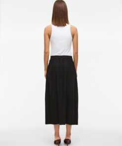 Vijolanda Ankle Skirt Black