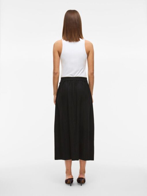 Vijolanda Ankle Skirt Black