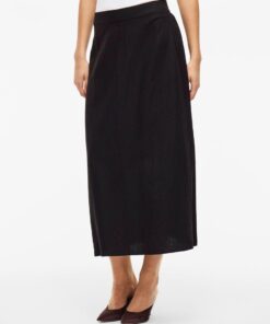 Vijolanda Ankle Skirt Black