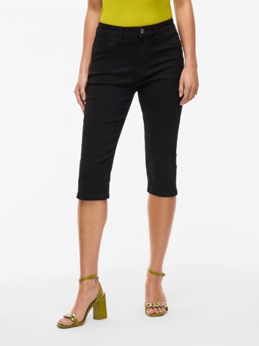 Vijeggy Capri Jeans Black
