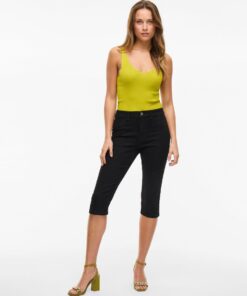 Vijeggy Capri Jeans Black