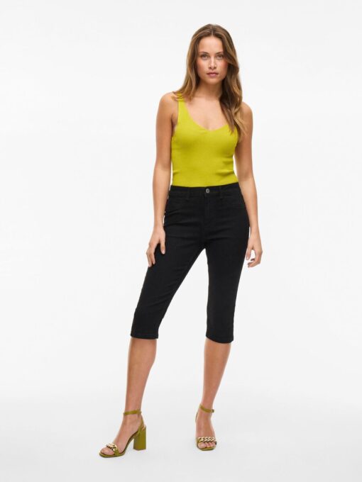 Vijeggy Capri Jeans Black