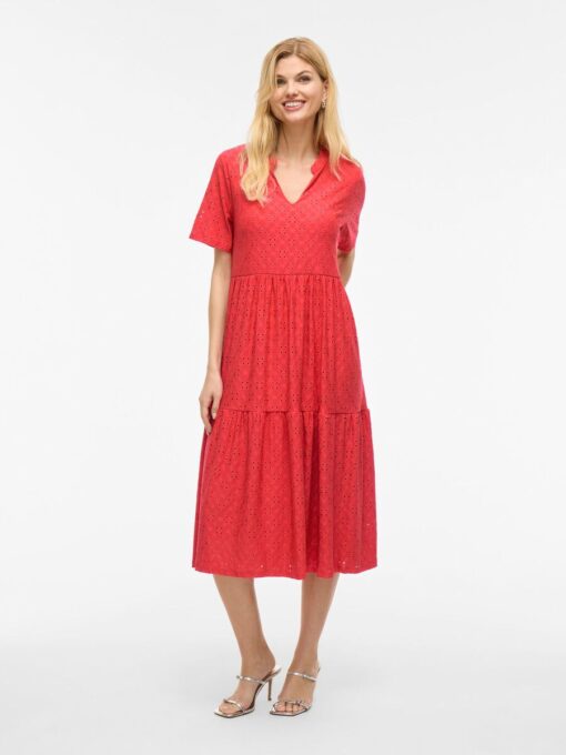 Vikawa Midi Dress Poppy Red