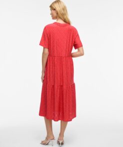 Vikawa Midi Dress Poppy Red
