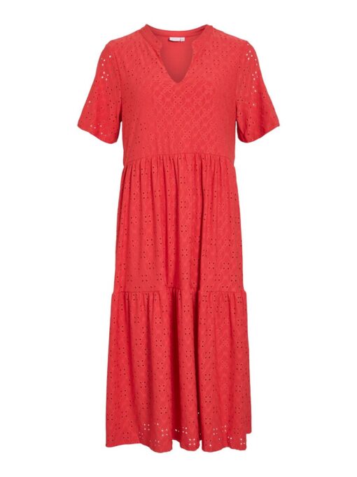 Vikawa Midi Dress Poppy Red