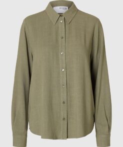 Slfviva Ls Sun Shirt Vetiver