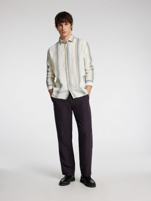 Selected Homme Loose Mads Sun Press Pants Phantom