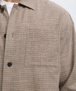 Selected Homme Henry Overshirt Sand