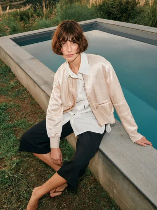 Mos Mosh MMCate Elna Jacket Sheer Bliss
