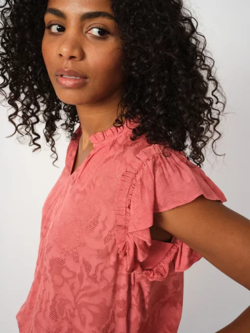 Mos Mosh MMTea Vito Blouse Faded Rose