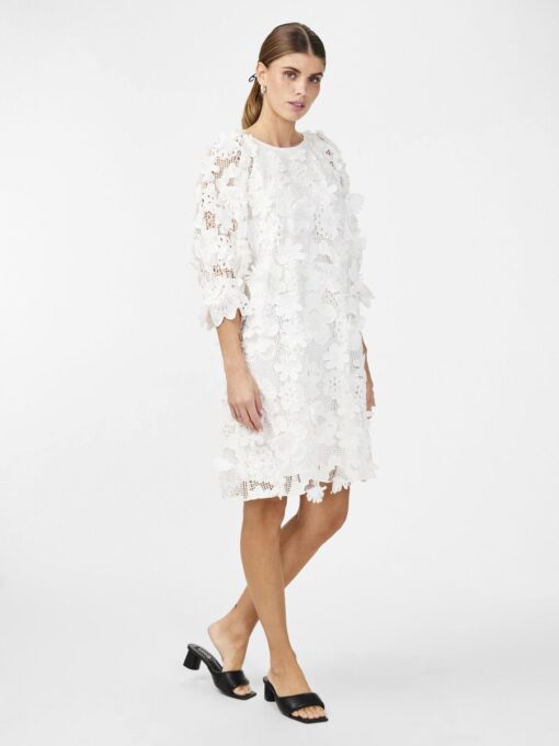 Y.A.S Yastrea Dress Star White