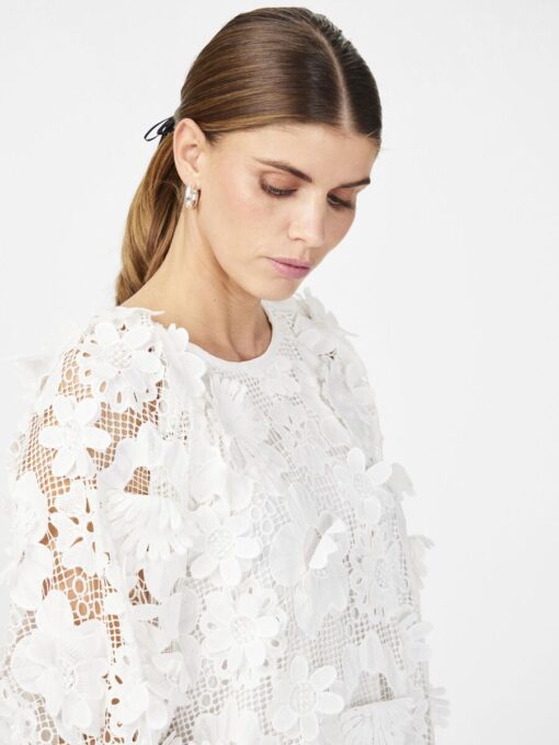 Y.A.S Yastrea Dress Star White