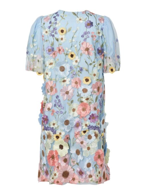 Y.A.S Yasflowering Dress Halogen Blue