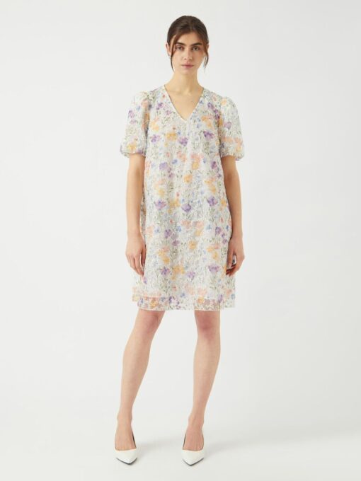 Y.A.S Yasleanna Dress Star White