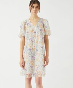 Y.A.S Yasleanna Dress Star White