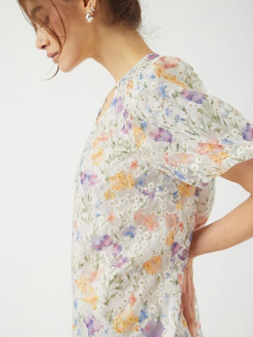 Y.A.S Yasleanna Dress Star White