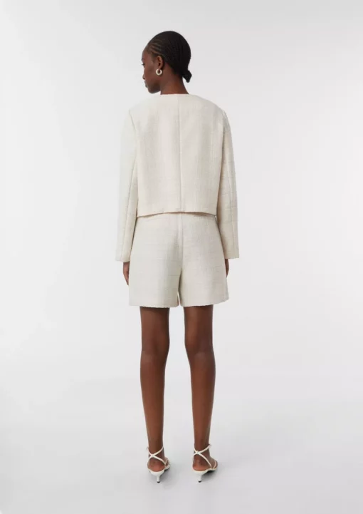 Comma, Bouckle Jacket White