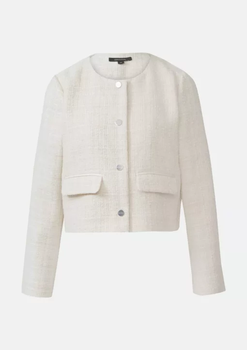 Comma, Bouckle Jacket White