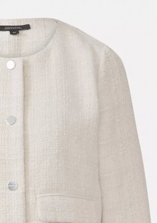 Comma, Bouckle Jacket White