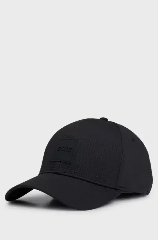 Boss Zed Seersucker Cap Black