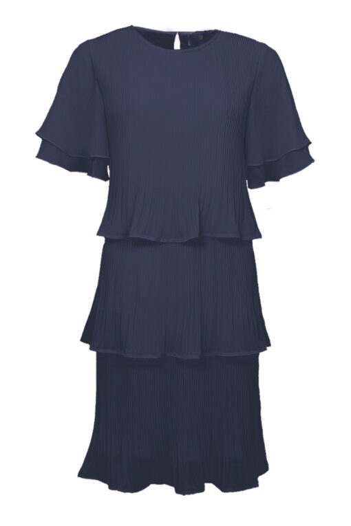 STI Calico Dress Dark Blue