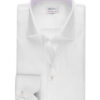 Stenströms Slimline White Contrast Twill Shirt