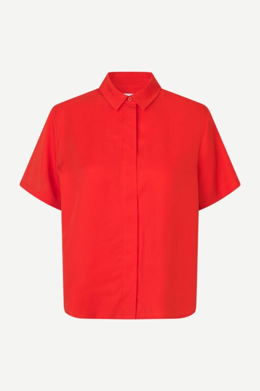 Samsøe Samsøe Mina Shirt  Flame Scarlet