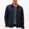 Tommy Hilfiger Nylon Shirt Jacket Desert Sky