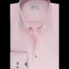 Stenströms Fitted Dark pink Contrast Twill Shirt