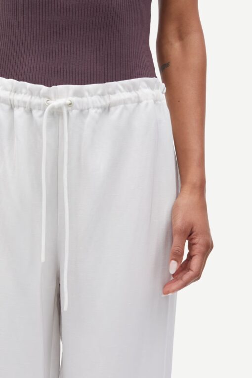 Samsøe Samsøe Satopiary Trousers Egret