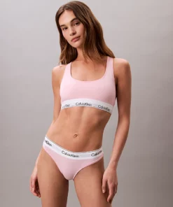 Calvin Klein Modern Cotton Thong Buff Pink