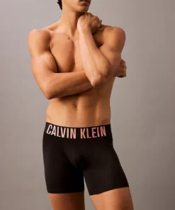 Calvin Klein 3-Pack Boxer Briefs - Intense Power Cotton Black Punch