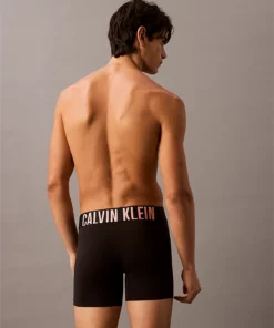 Calvin Klein 3-Pack Boxer Briefs - Intense Power Cotton Black Punch