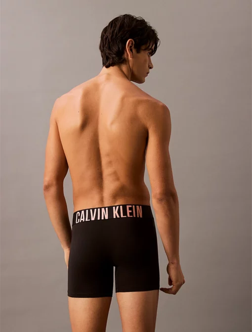 Calvin Klein 3-Pack Boxer Briefs - Intense Power Cotton Black Punch