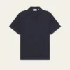 Les Deux Emmanuel Knit Polo Dark Navy