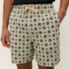 Les Deux Otto AOP Tapestry Shorts Ivory