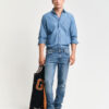 Gant Regular Gant Jeans Mid Blue Worn In