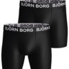 Björn Borg Sports Microfiber Boxers 2-pack Balck