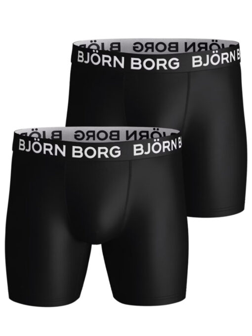 Björn Borg Sports Microfiber Boxers 2-pack Balck