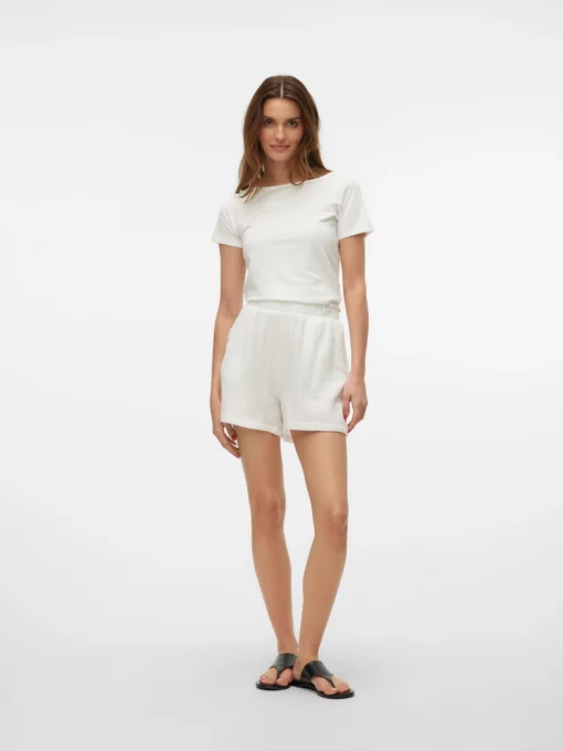 Vero Moda Natali Shorts White