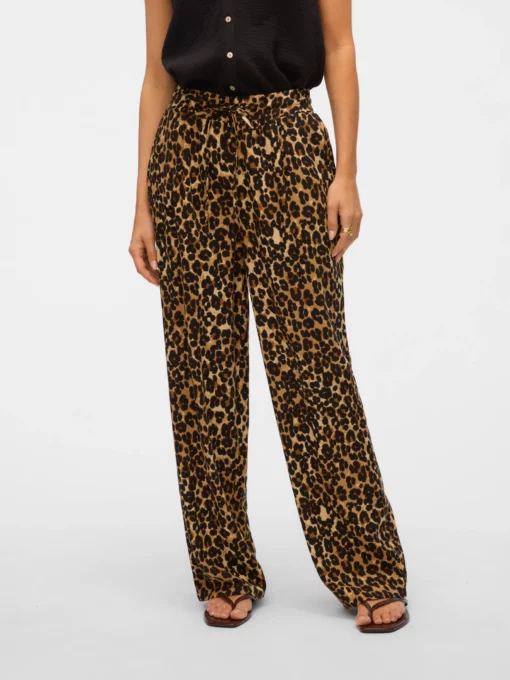 Vero Moda Jesmilo Wide Pants Brown