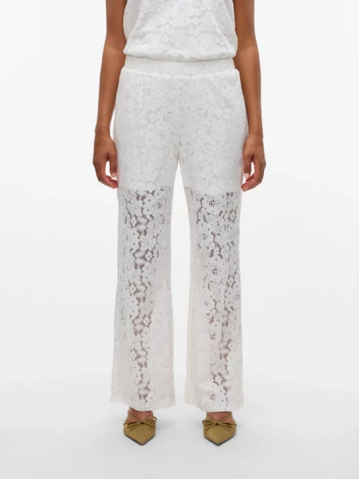 Vero Moda Honey Lave Loose Pants White