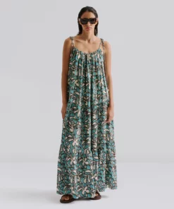 Malina Mare Dress Ocean Corals