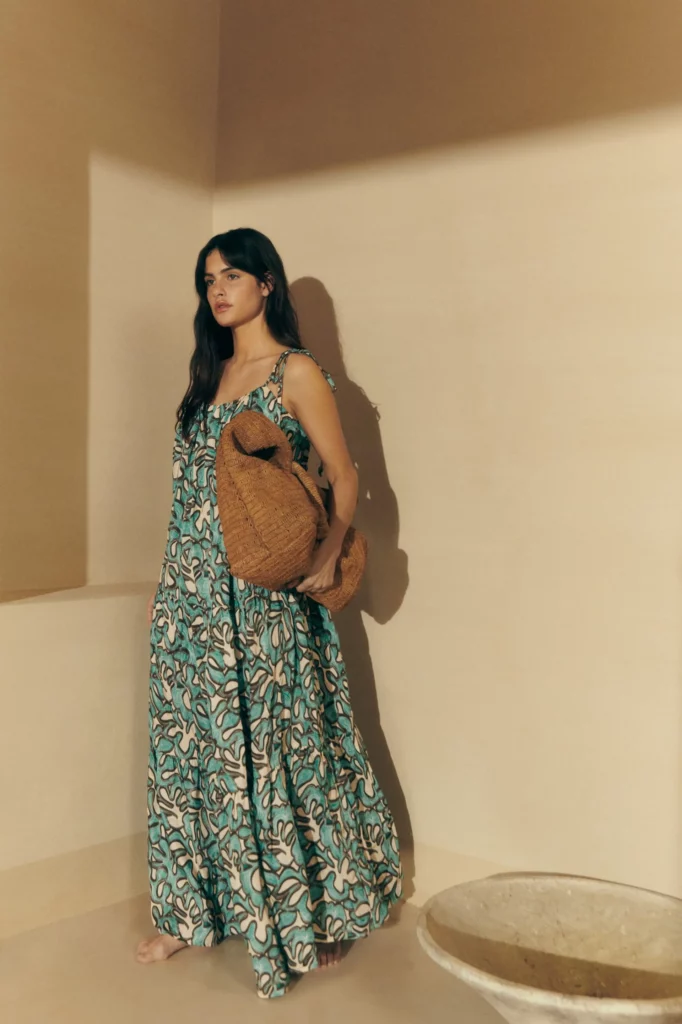 Malina Mare Dress Ocean Corals